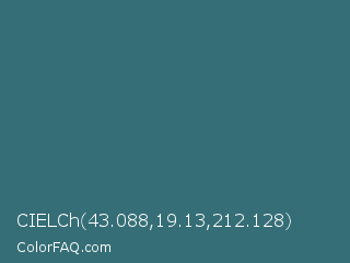 CIELCh 43.088,19.13,212.128 Color Image