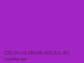 CIELCh 43.089,88.455,321.82 Color Image