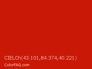 CIELCh 43.101,84.374,40.221 Color Image