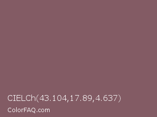 CIELCh 43.104,17.89,4.637 Color Image