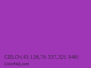 CIELCh 43.128,76.337,321.948 Color Image