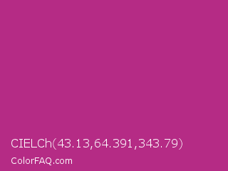 CIELCh 43.13,64.391,343.79 Color Image