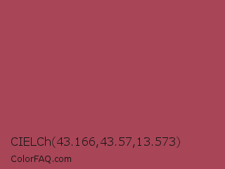 CIELCh 43.166,43.57,13.573 Color Image