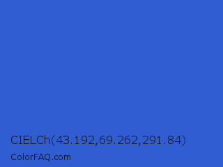 CIELCh 43.192,69.262,291.84 Color Image