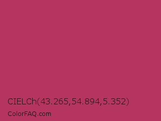 CIELCh 43.265,54.894,5.352 Color Image