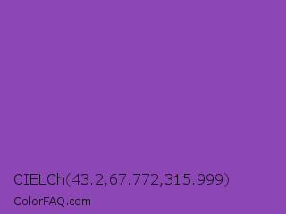CIELCh 43.2,67.772,315.999 Color Image
