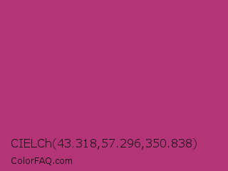 CIELCh 43.318,57.296,350.838 Color Image