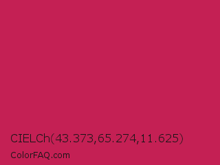 CIELCh 43.373,65.274,11.625 Color Image