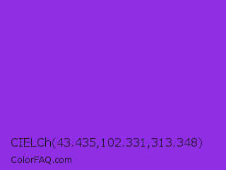 CIELCh 43.435,102.331,313.348 Color Image