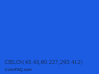 CIELCh 43.43,80.227,293.412 Color Image