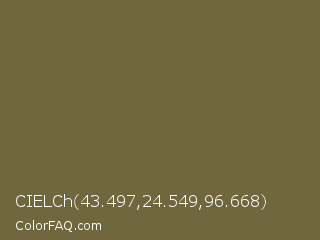 CIELCh 43.497,24.549,96.668 Color Image