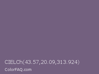 CIELCh 43.57,20.09,313.924 Color Image
