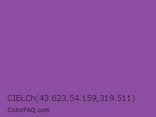 CIELCh 43.623,54.159,319.511 Color Image