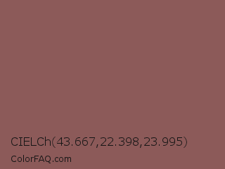 CIELCh 43.667,22.398,23.995 Color Image