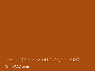 CIELCh 43.752,60.127,55.298 Color Image