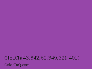 CIELCh 43.842,62.349,321.401 Color Image