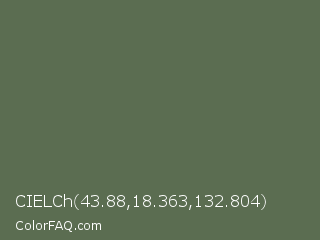 CIELCh 43.88,18.363,132.804 Color Image
