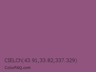 CIELCh 43.91,33.82,337.329 Color Image