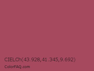 CIELCh 43.928,41.345,9.692 Color Image