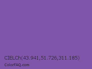 CIELCh 43.941,51.726,311.185 Color Image