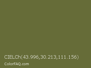 CIELCh 43.996,30.213,111.156 Color Image