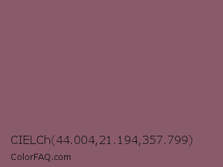 CIELCh 44.004,21.194,357.799 Color Image