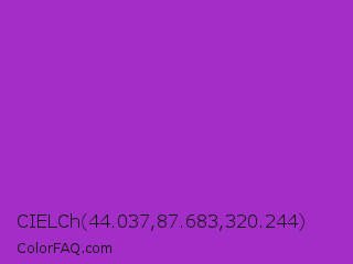 CIELCh 44.037,87.683,320.244 Color Image