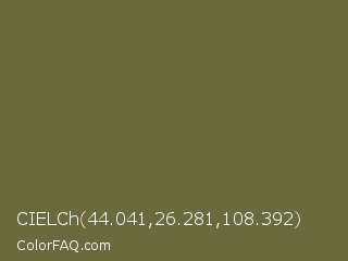 CIELCh 44.041,26.281,108.392 Color Image