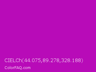 CIELCh 44.075,89.278,328.188 Color Image