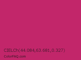 CIELCh 44.084,63.681,0.327 Color Image