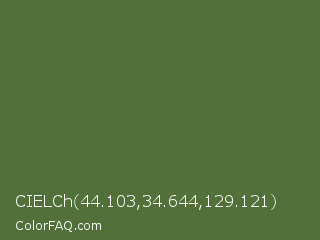 CIELCh 44.103,34.644,129.121 Color Image
