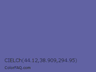 CIELCh 44.12,38.909,294.95 Color Image