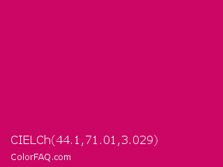 CIELCh 44.1,71.01,3.029 Color Image