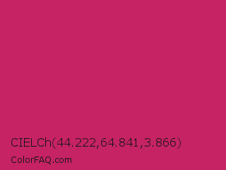 CIELCh 44.222,64.841,3.866 Color Image