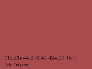 CIELCh 44.278,42.424,23.167 Color Image