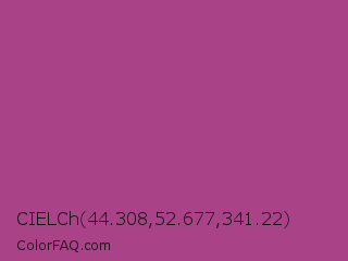 CIELCh 44.308,52.677,341.22 Color Image