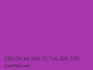 CIELCh 44.339,72.716,326.335 Color Image