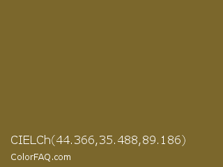 CIELCh 44.366,35.488,89.186 Color Image