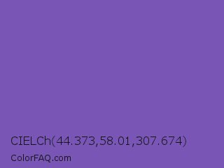 CIELCh 44.373,58.01,307.674 Color Image