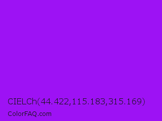 CIELCh 44.422,115.183,315.169 Color Image