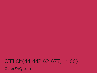 CIELCh 44.442,62.677,14.66 Color Image
