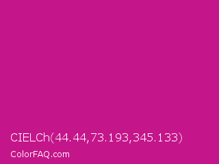 CIELCh 44.44,73.193,345.133 Color Image