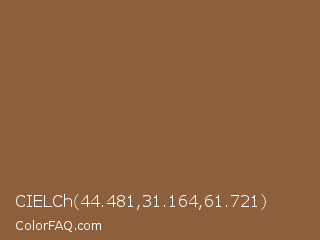 CIELCh 44.481,31.164,61.721 Color Image