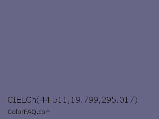 CIELCh 44.511,19.799,295.017 Color Image
