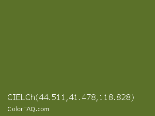 CIELCh 44.511,41.478,118.828 Color Image
