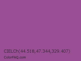 CIELCh 44.518,47.344,329.407 Color Image