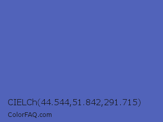 CIELCh 44.544,51.842,291.715 Color Image