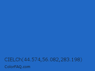 CIELCh 44.574,56.082,283.198 Color Image
