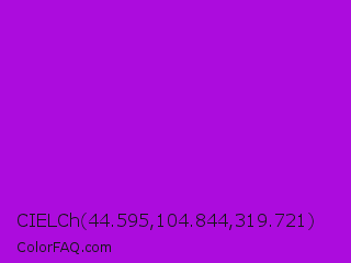 CIELCh 44.595,104.844,319.721 Color Image