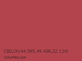 CIELCh 44.595,49.438,22.124 Color Image
